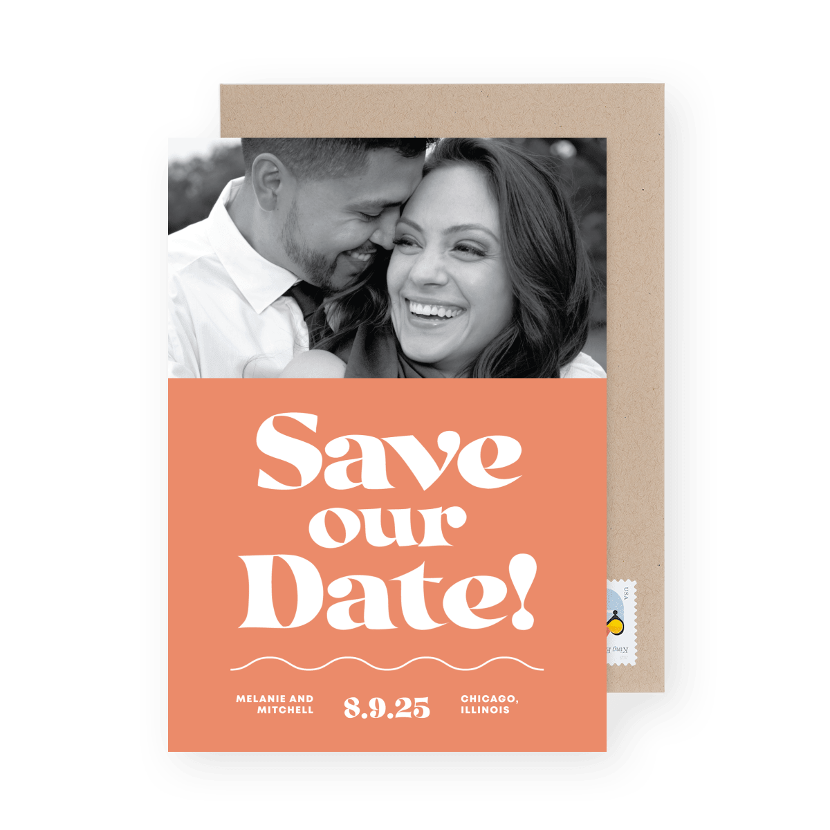 Creamsicle Save The Date