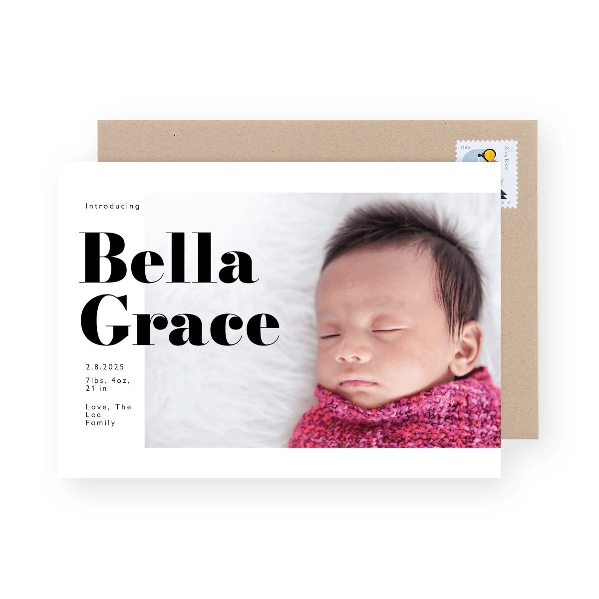 Sweet Birth Announcement 