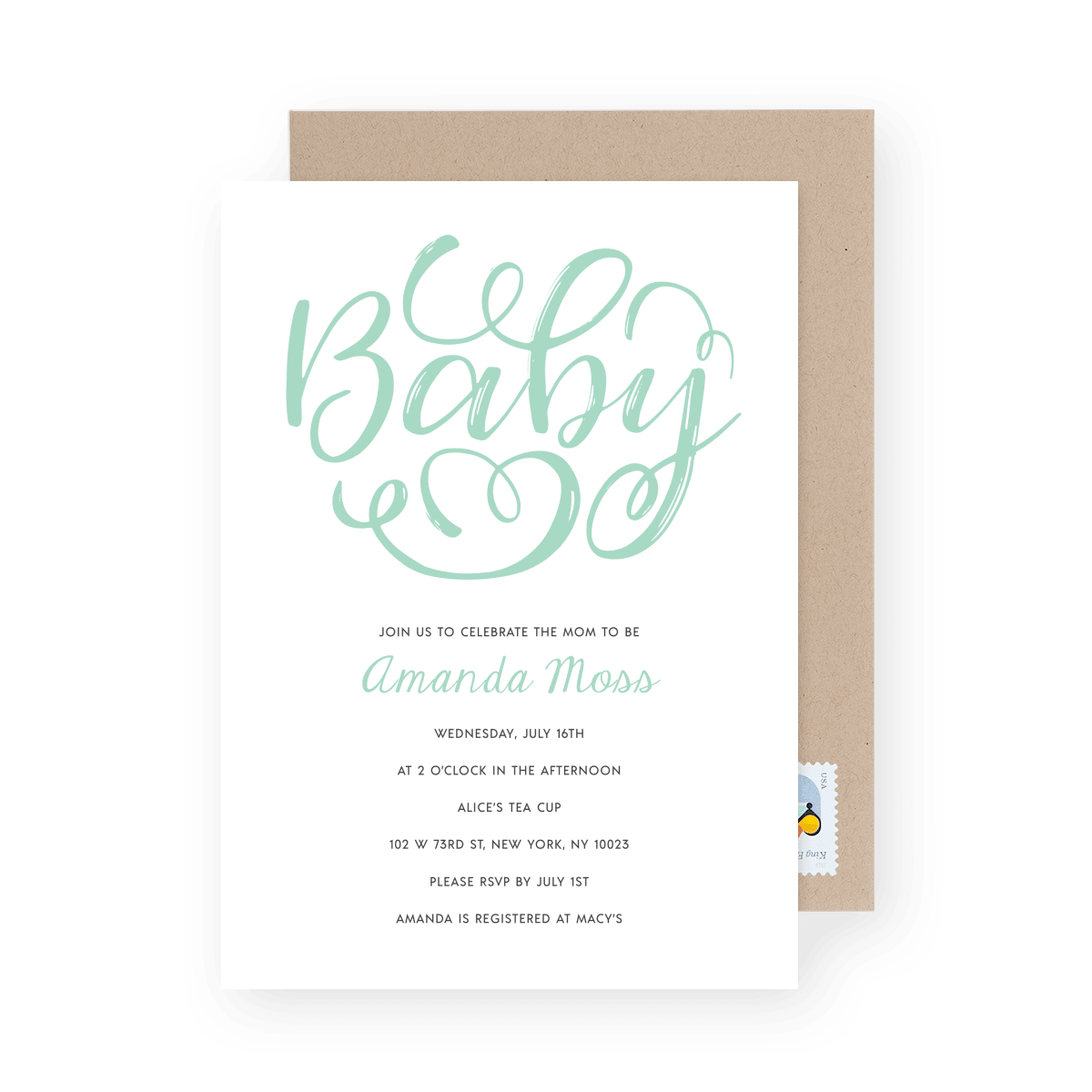 Swirls Baby Shower