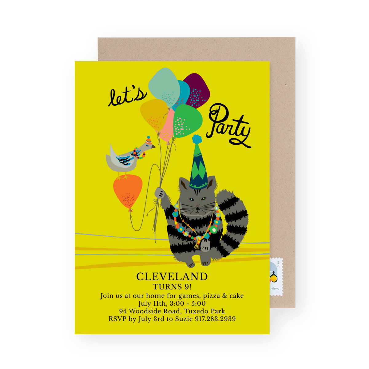 Let's Party Invite
