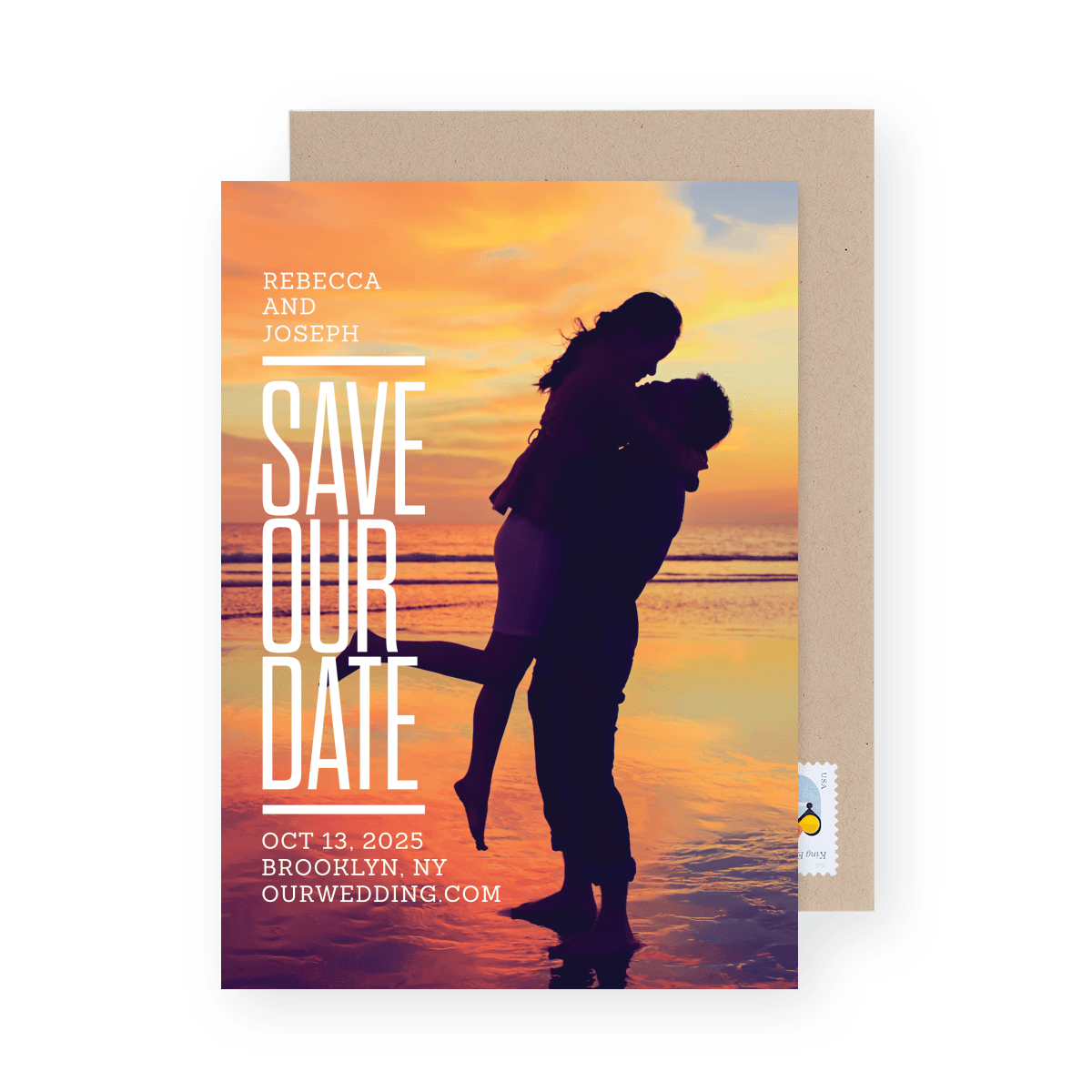 Stacked Save The Date