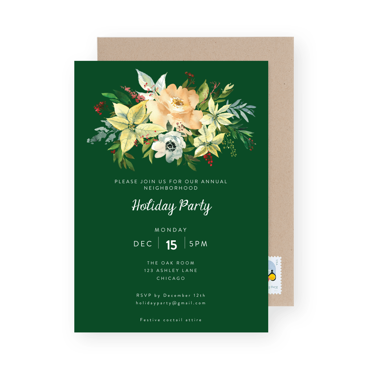 Festive Bouquet Topper
