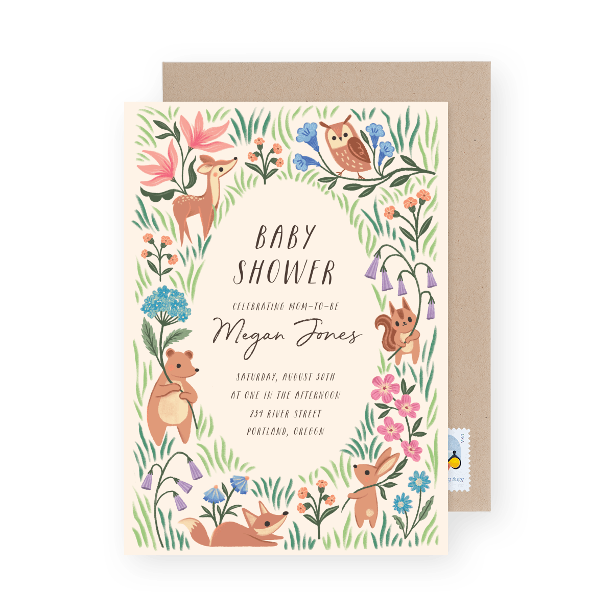 Woodland Friends Baby Shower