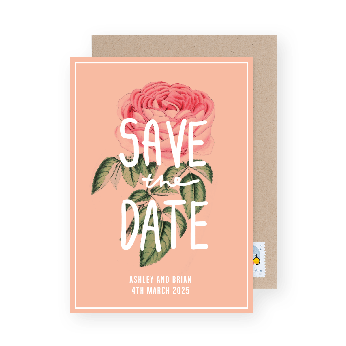Floral Save The Date