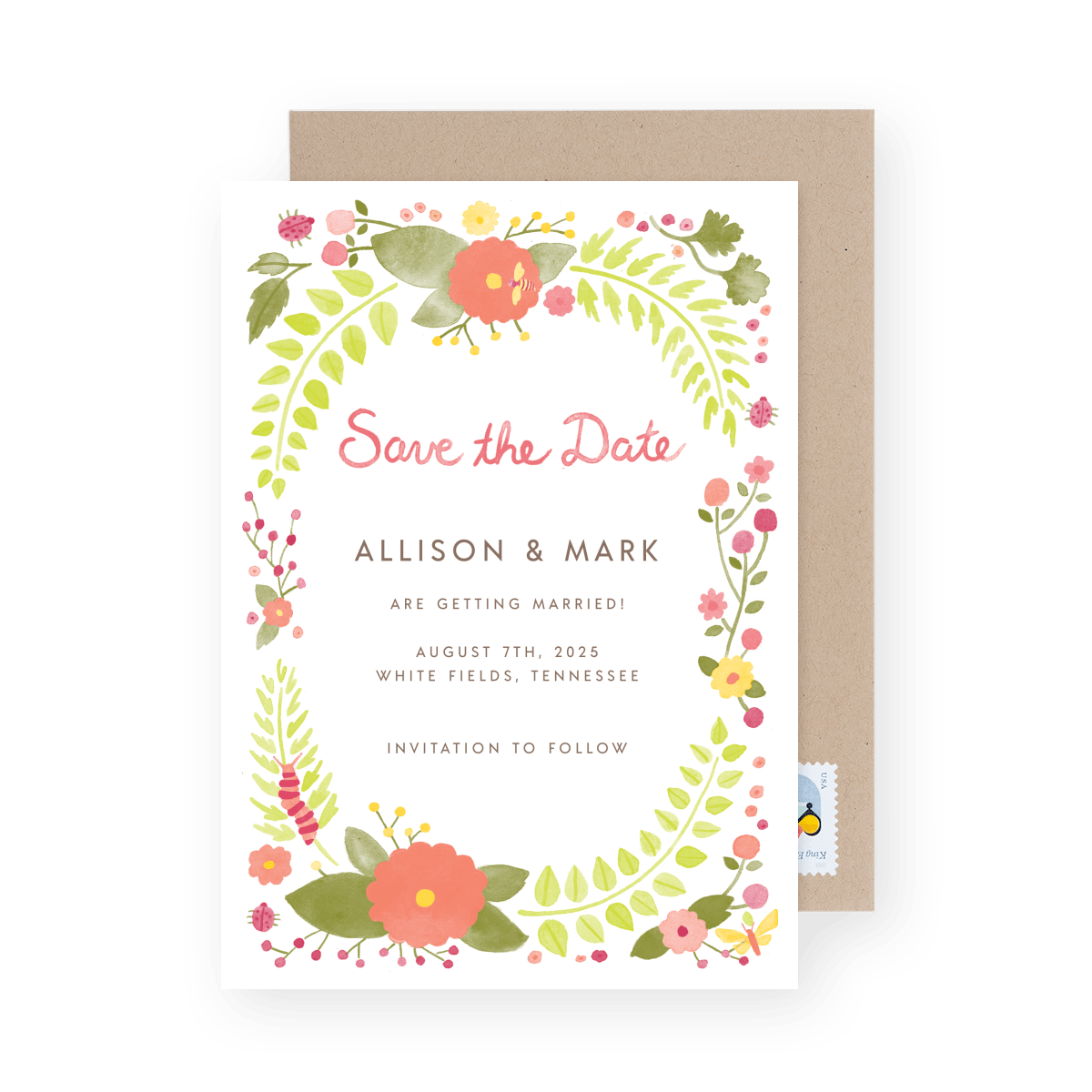 Flora & Fauna Save the Date