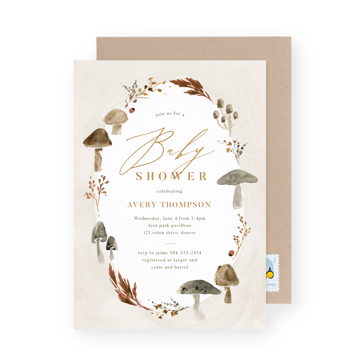 Woodland Fall Baby Shower