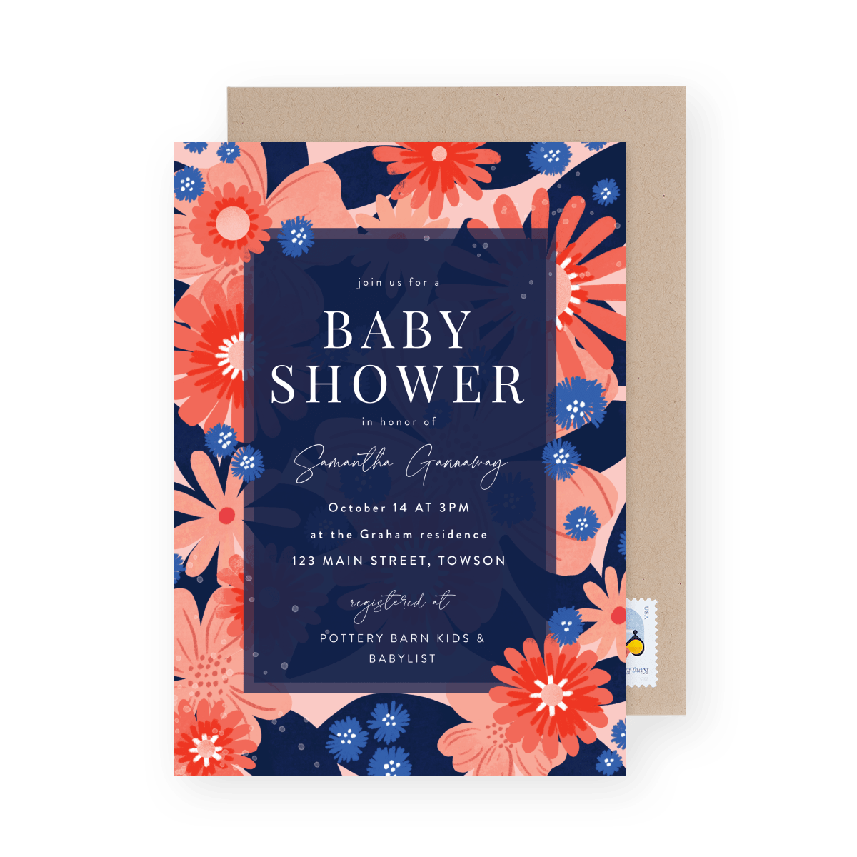 Bouquet Baby Shower