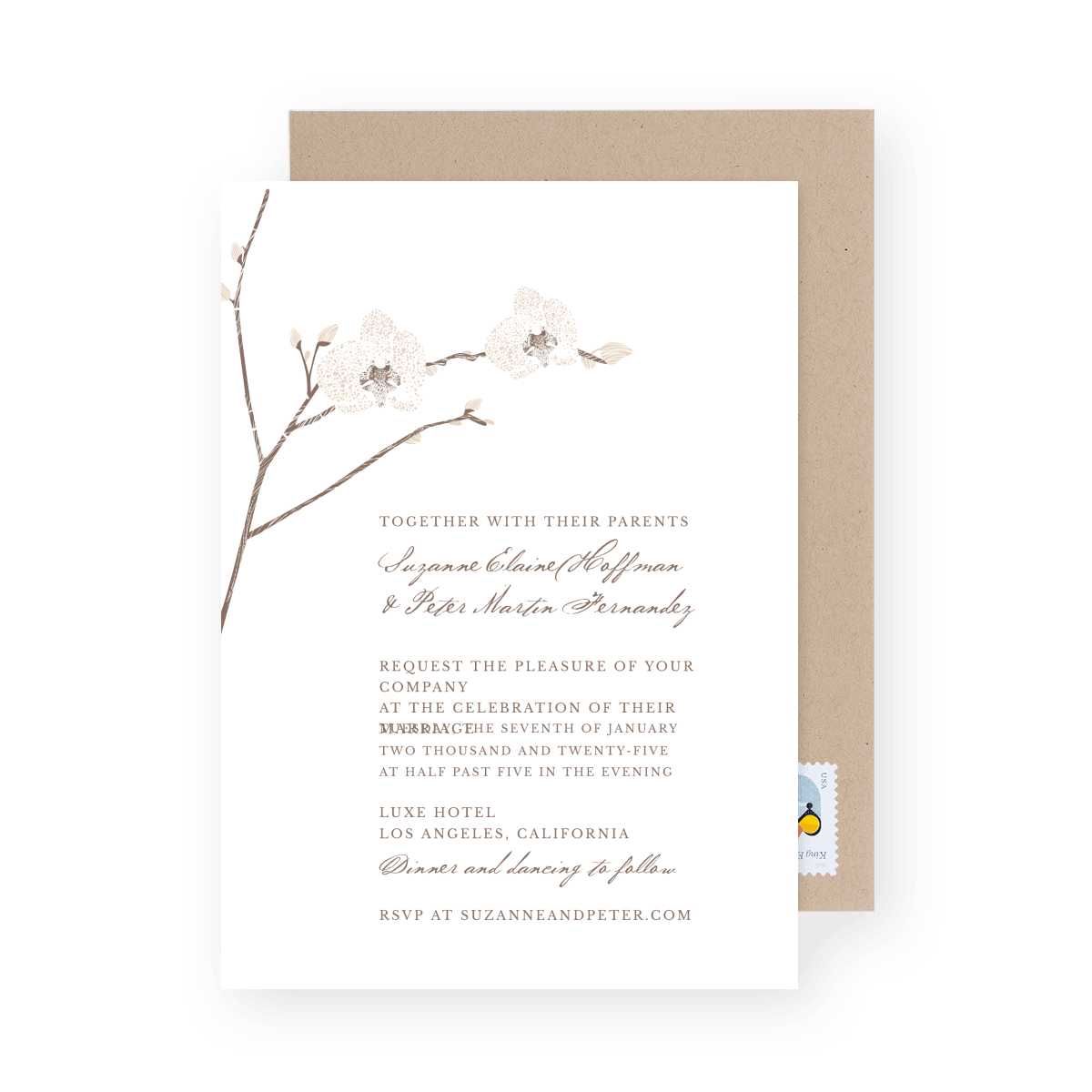 Orchid Invitation