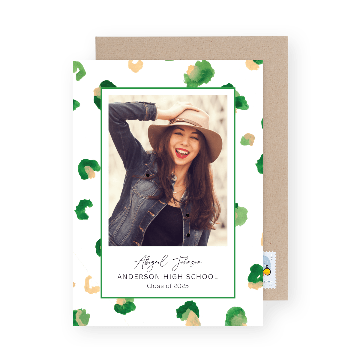 Green Leopard Print
