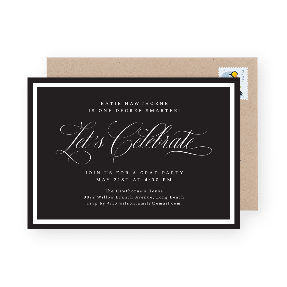 Let's Celebrate Invite
