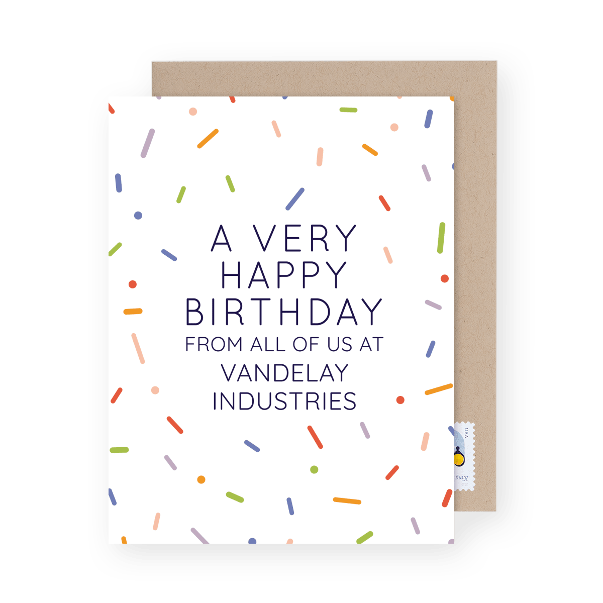Simple Confetti Birthday