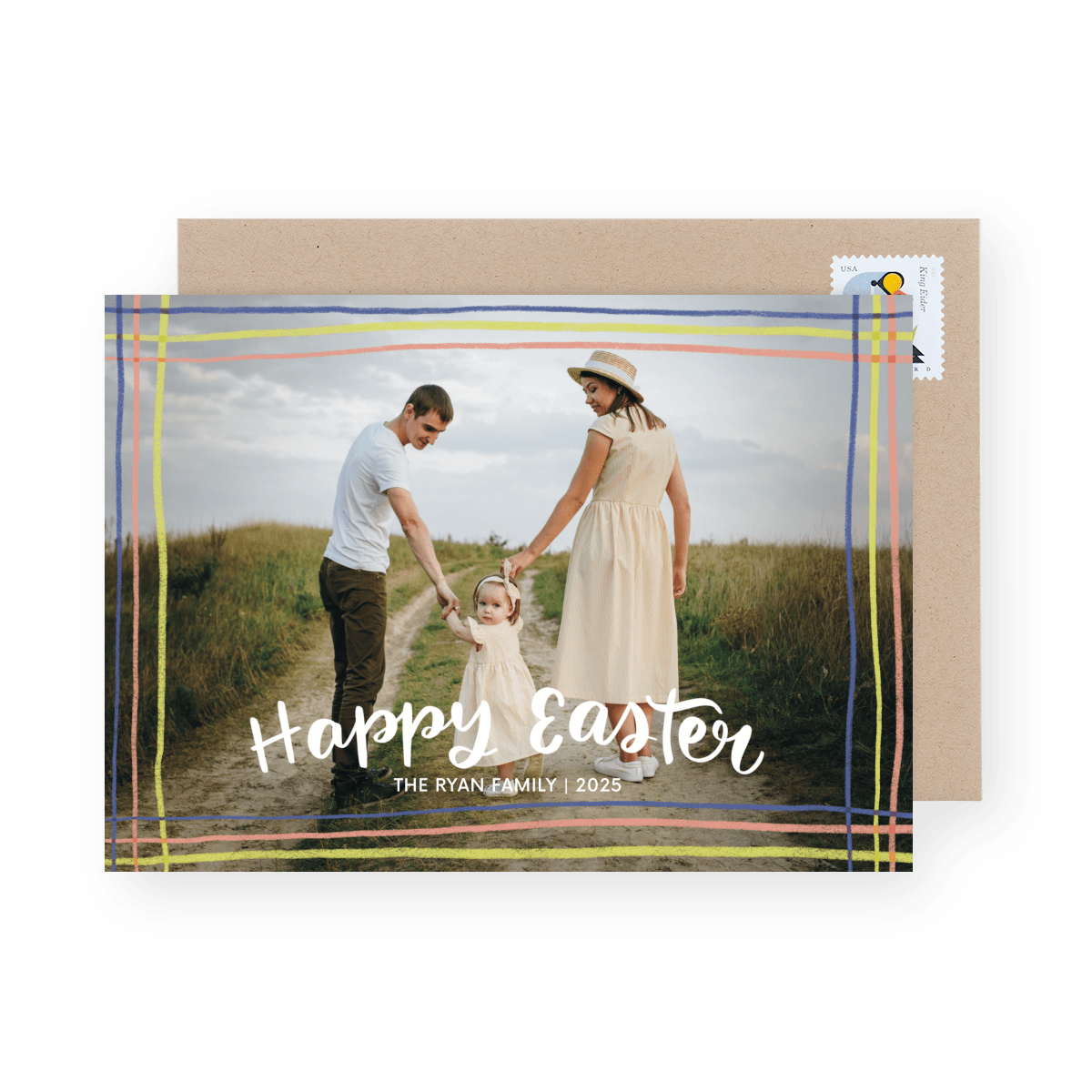 Easter Lines Frame