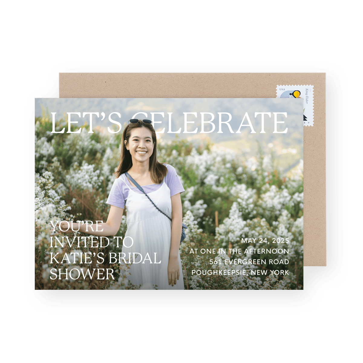 Custom Bridal Shower Horizontal