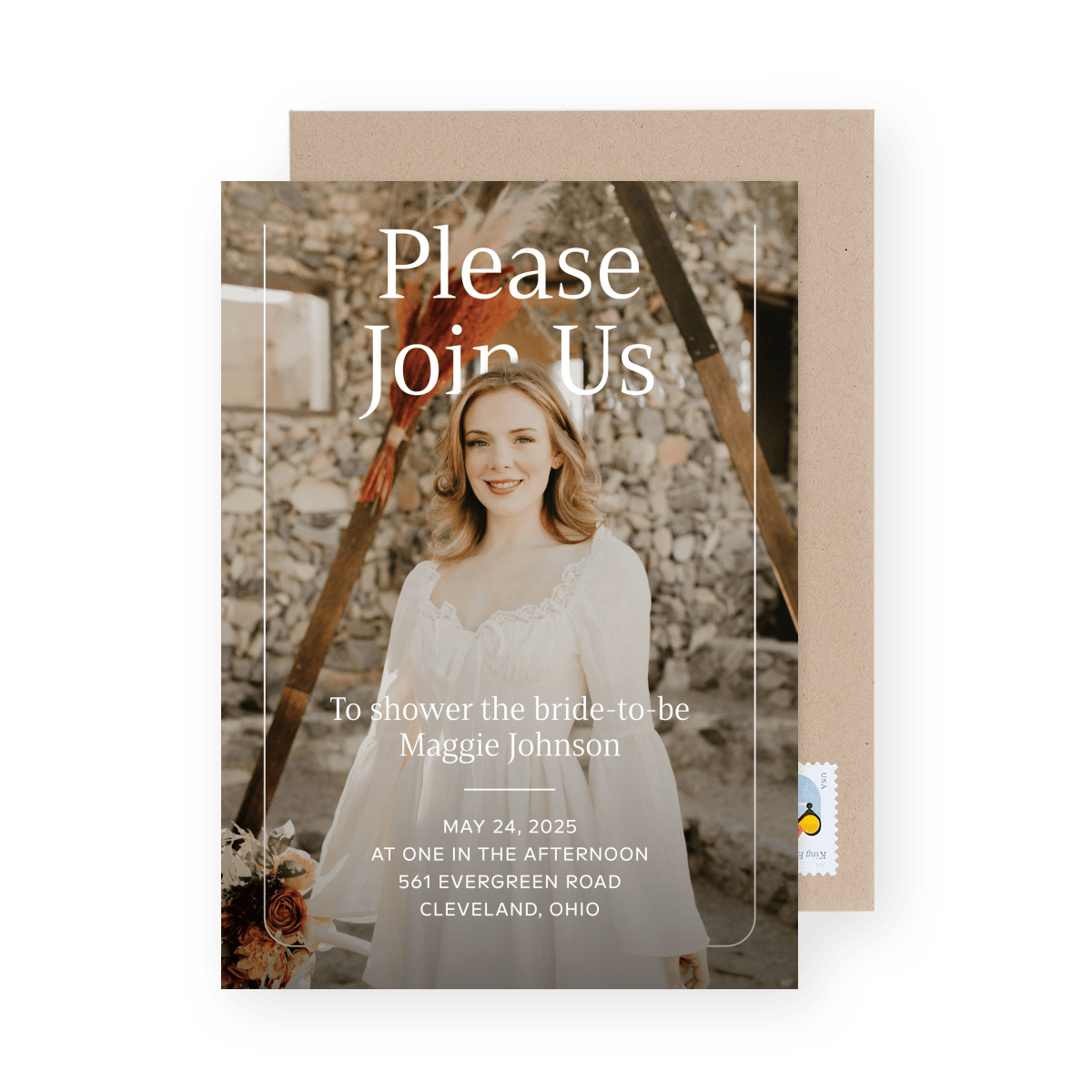 Custom Bridal Shower Invite