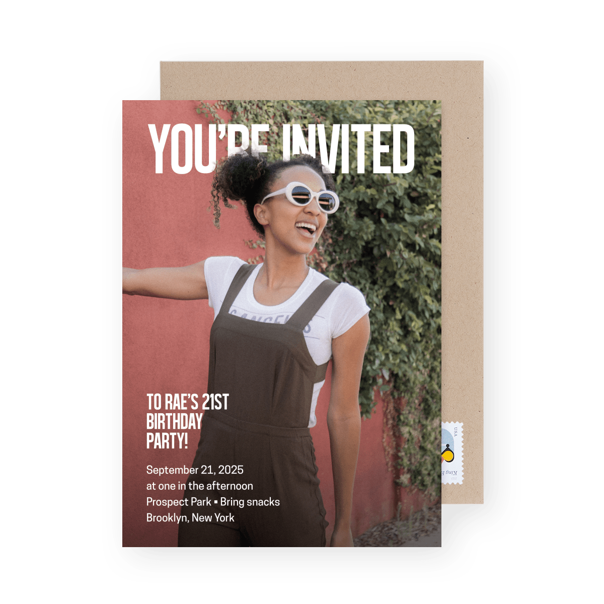 You're Invited Custom Birthday Invite