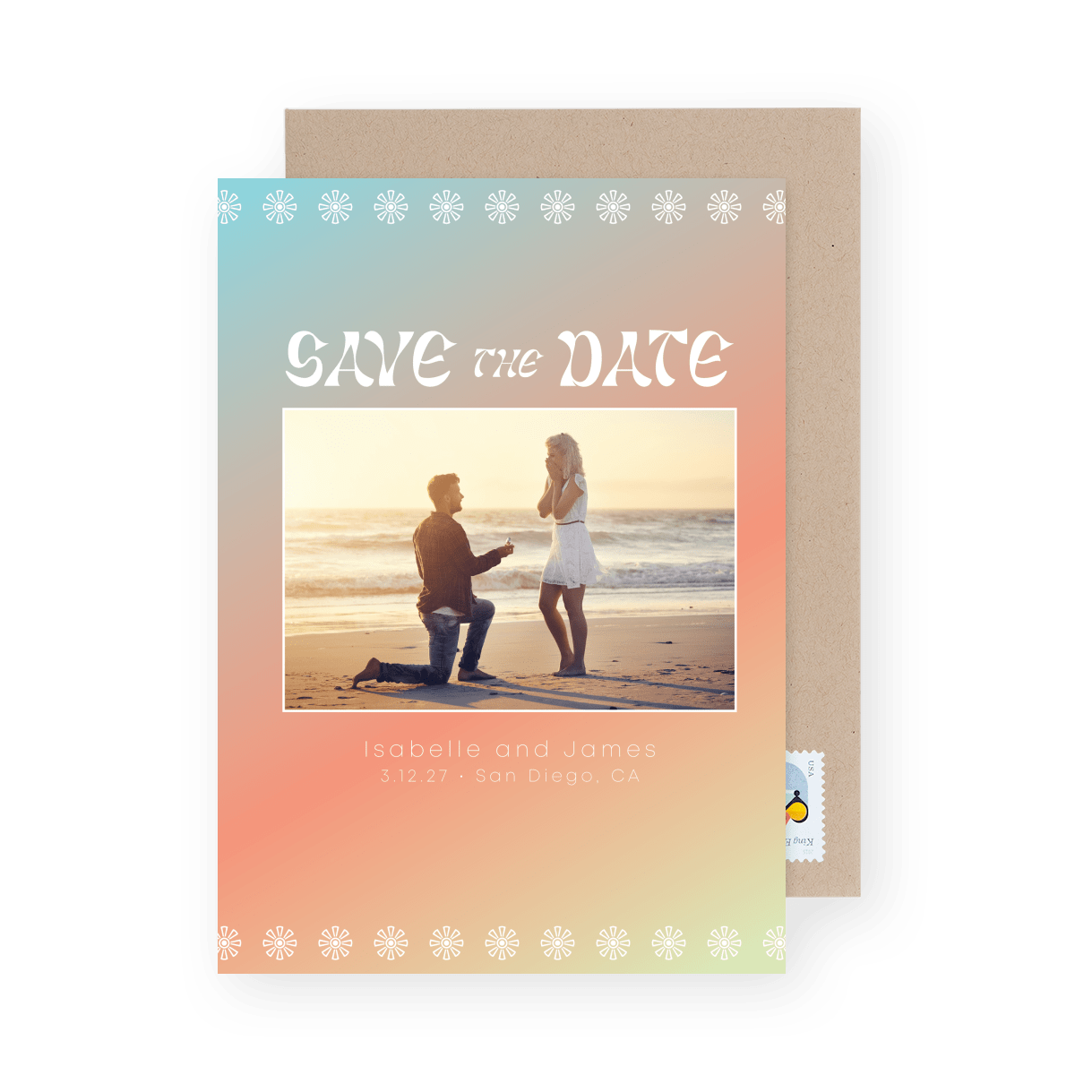 Save The Date Gradient