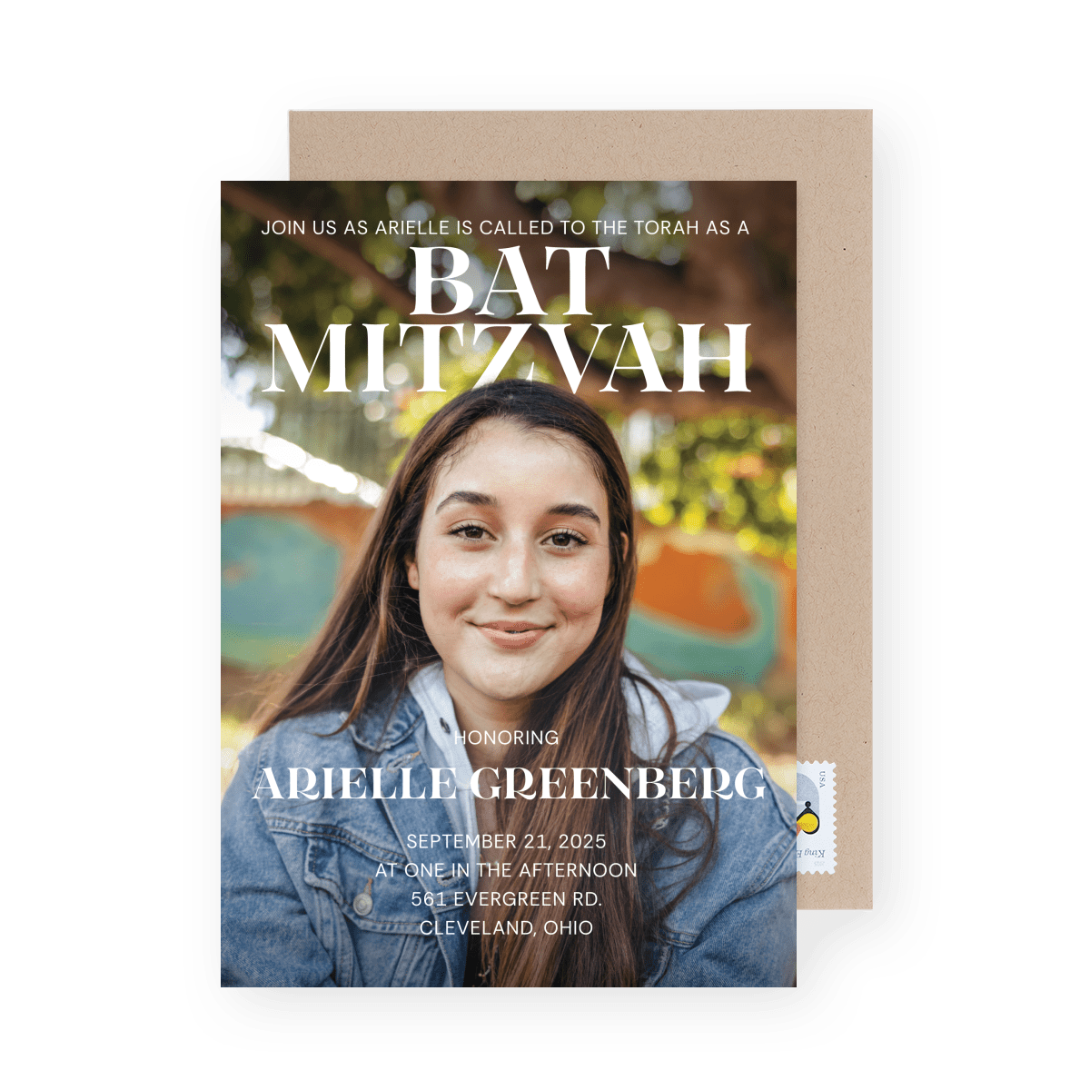 Custom Photo Mitzvah