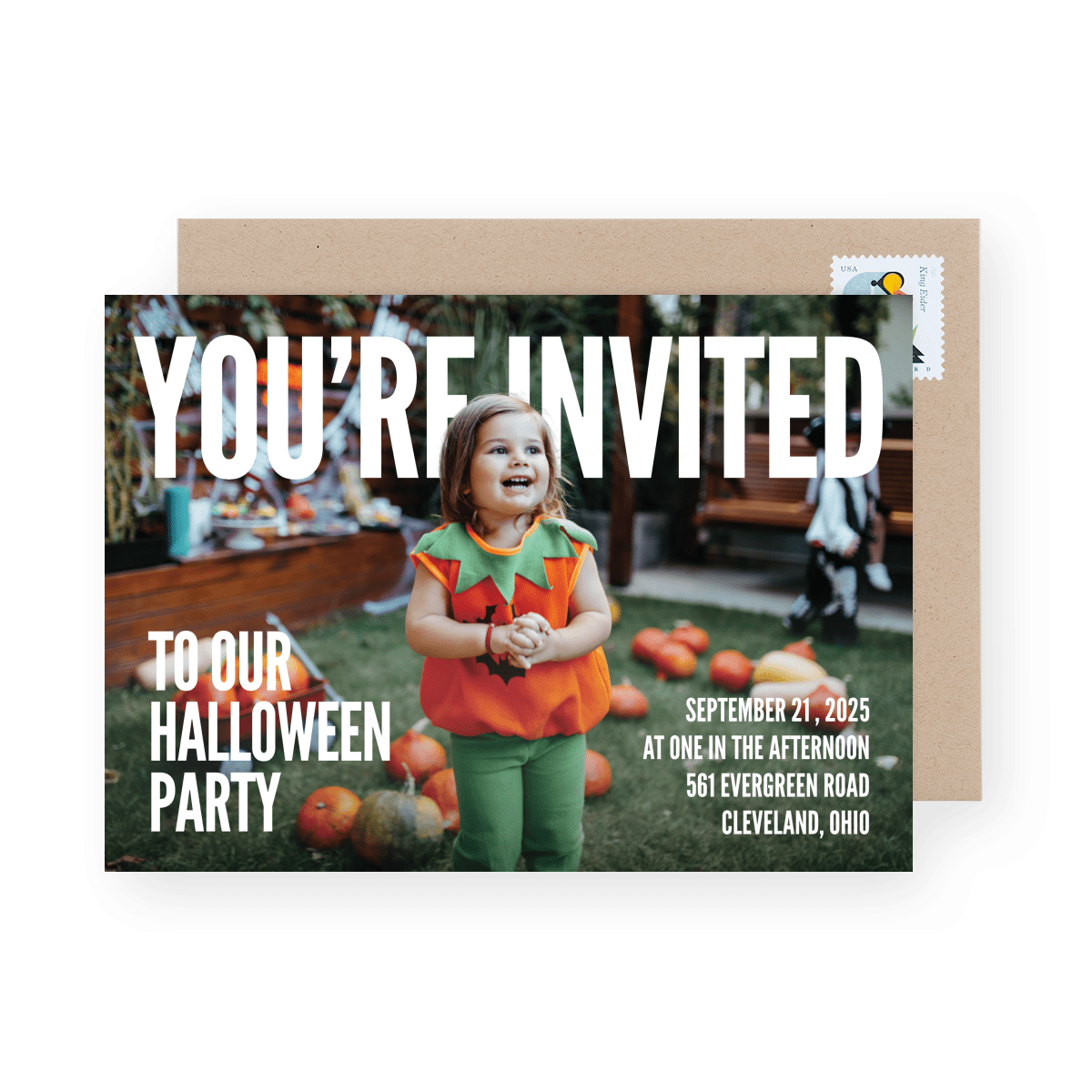 Bold Pop Out Halloween Party