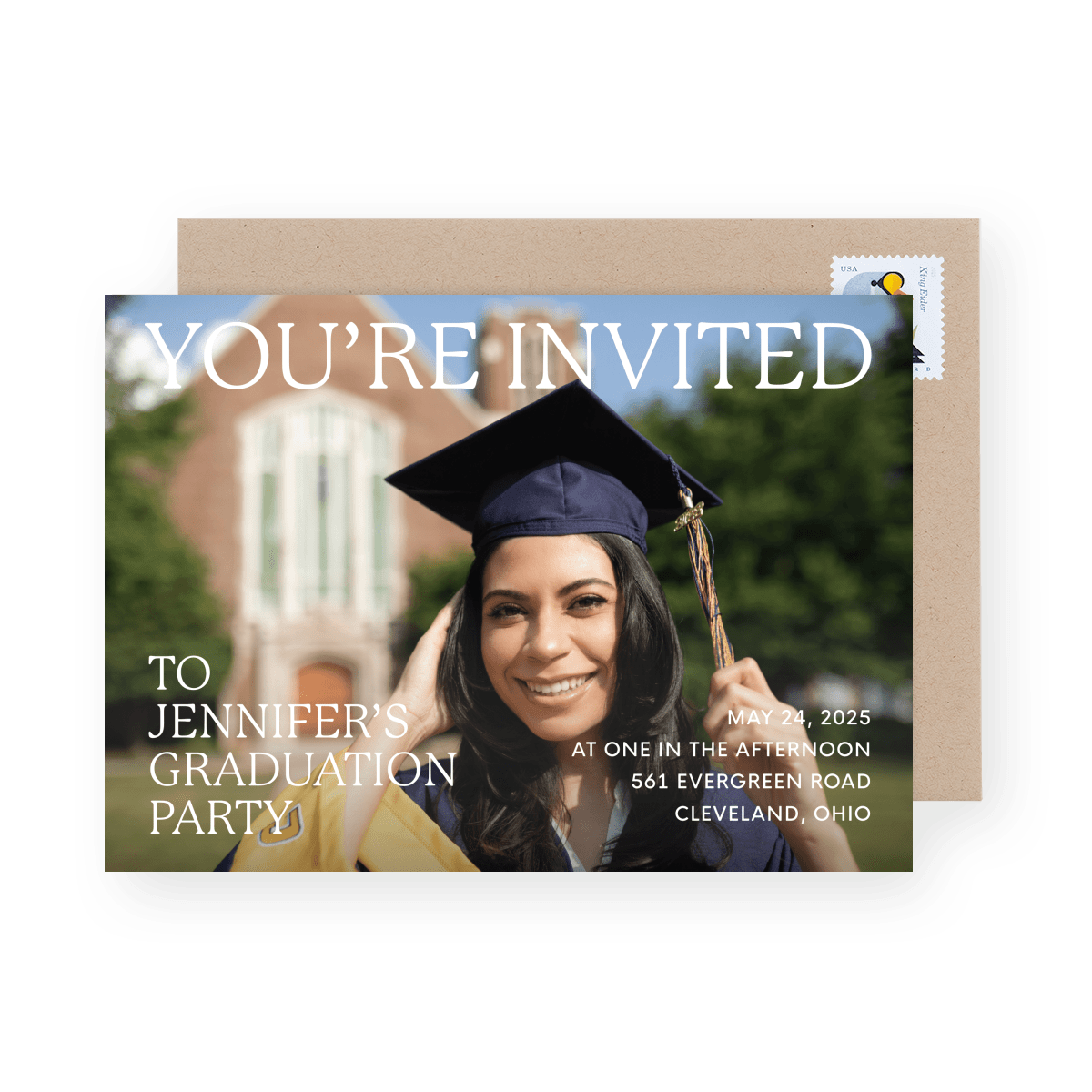 Custom Graduation Party Horizontal