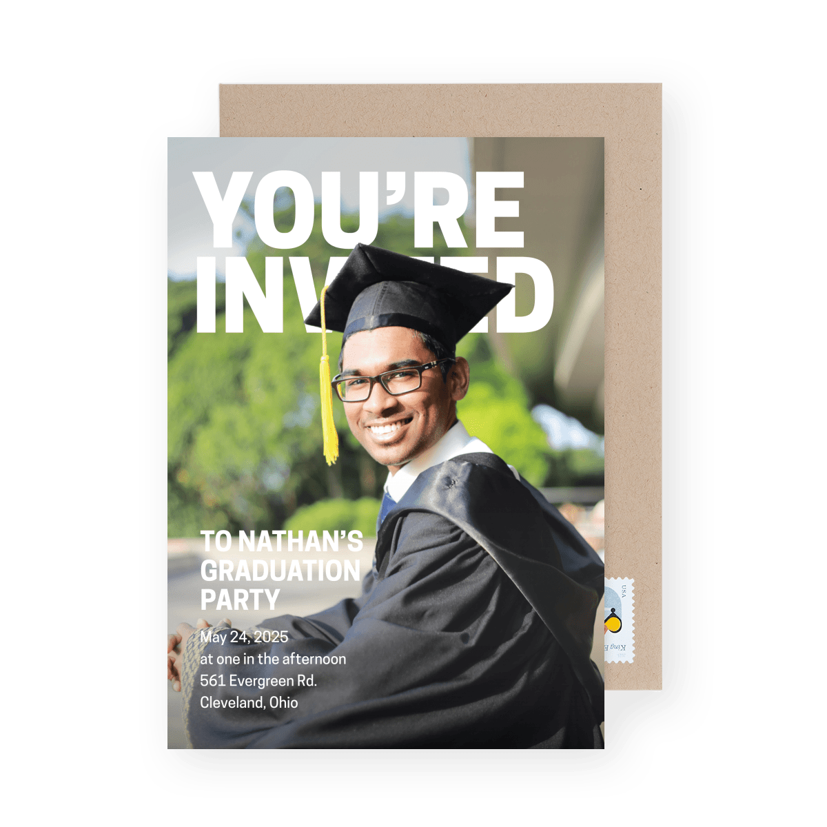 Custom Graduation Invite