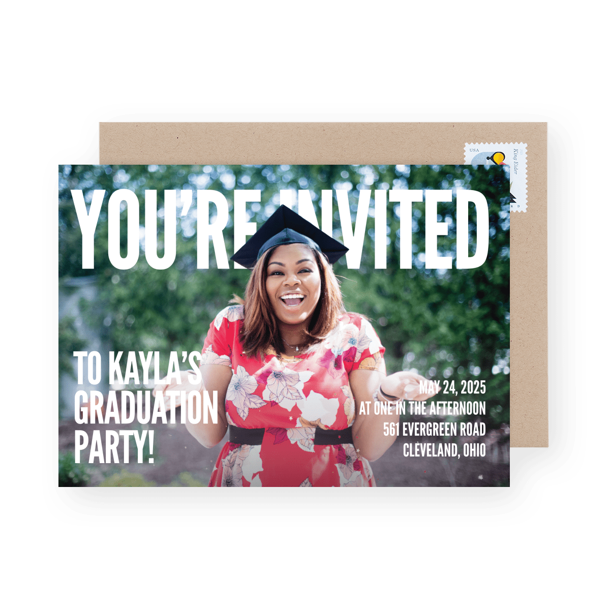 Bold Pop Out Graduation Party