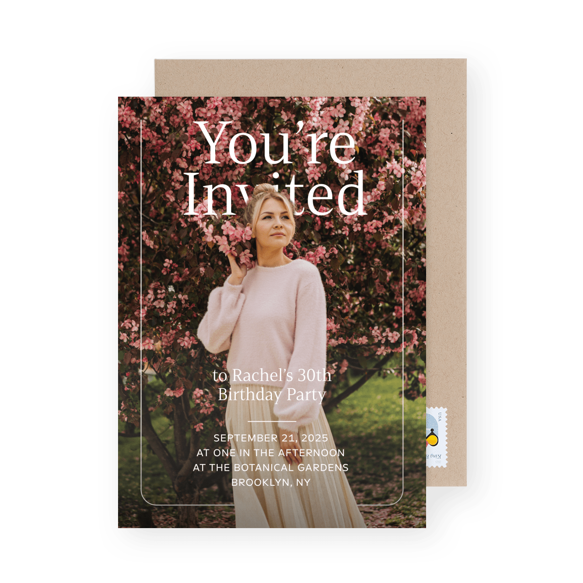 Custom Birthday Party Invite
