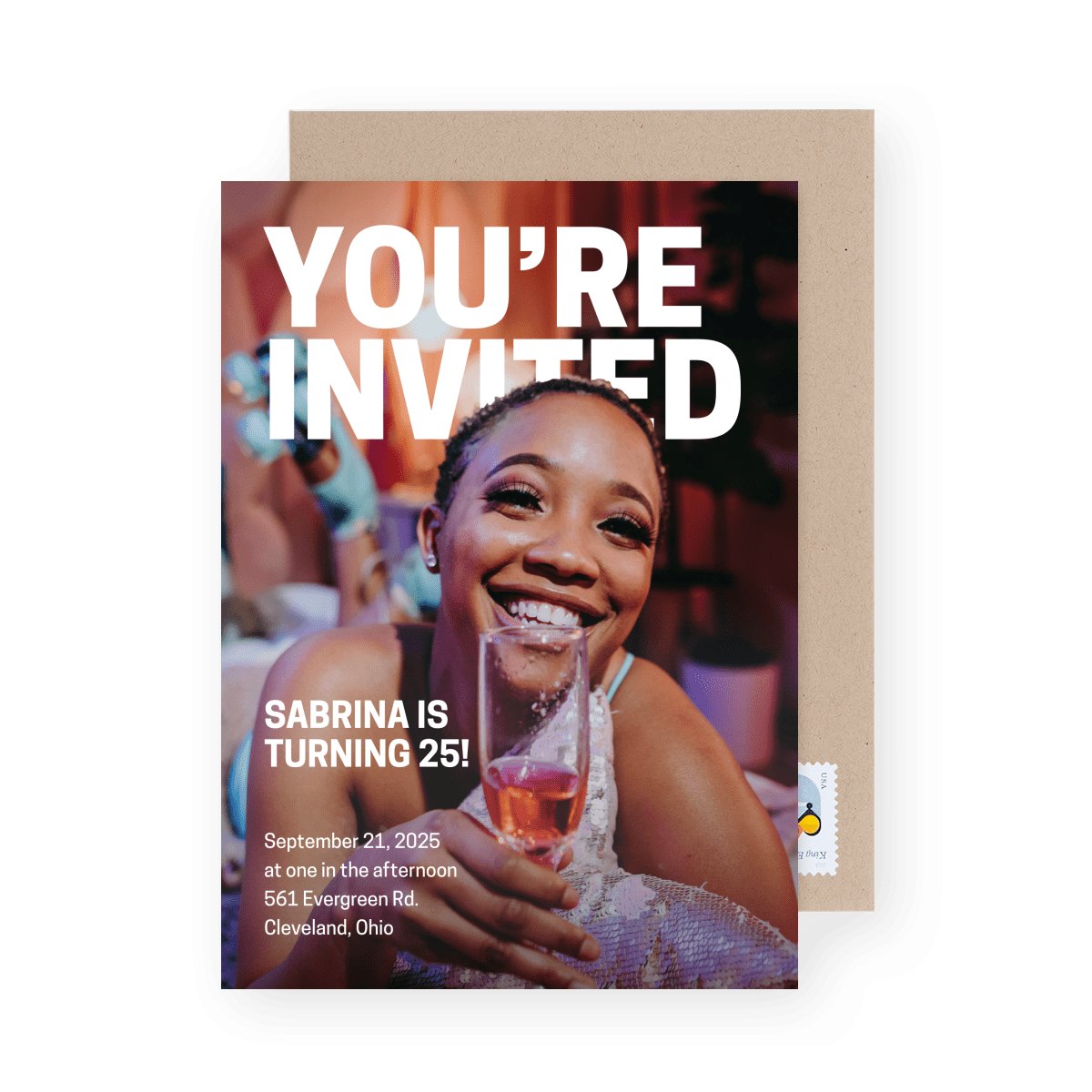 Custom Birthday Invite