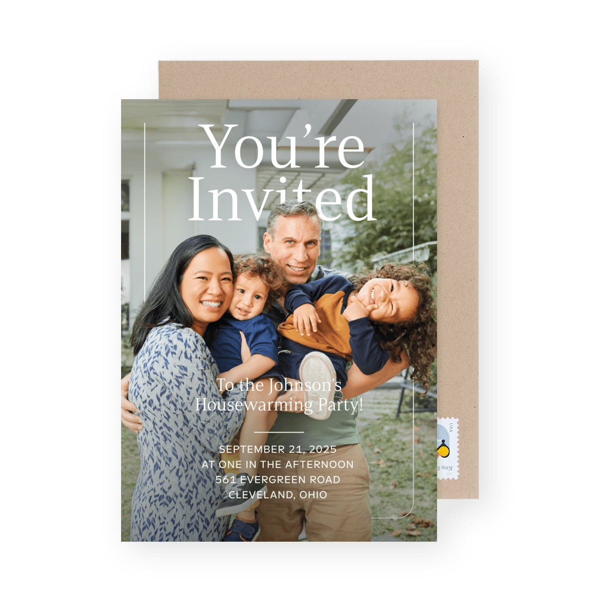 Custom Photo Party Invite
