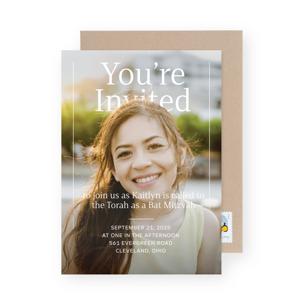 Custom Mitzvah Invite