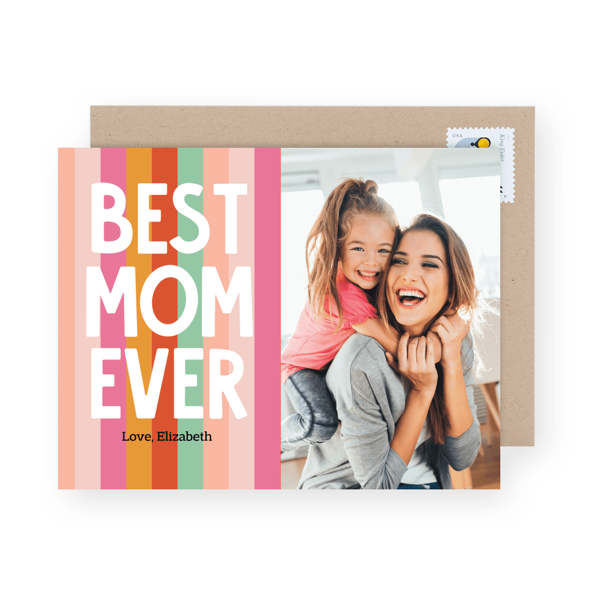 Best Mom Stripe