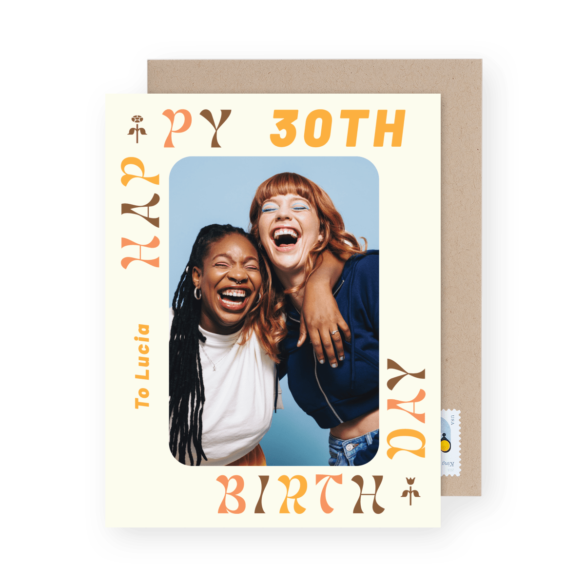 Corner Border Birthday