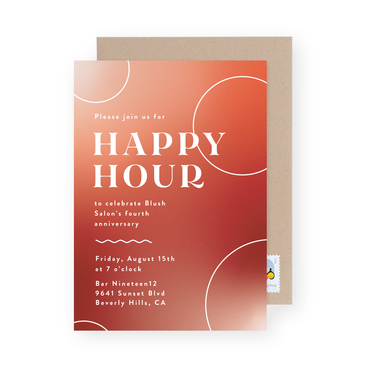 Happy Hour Cocktail Bubbles