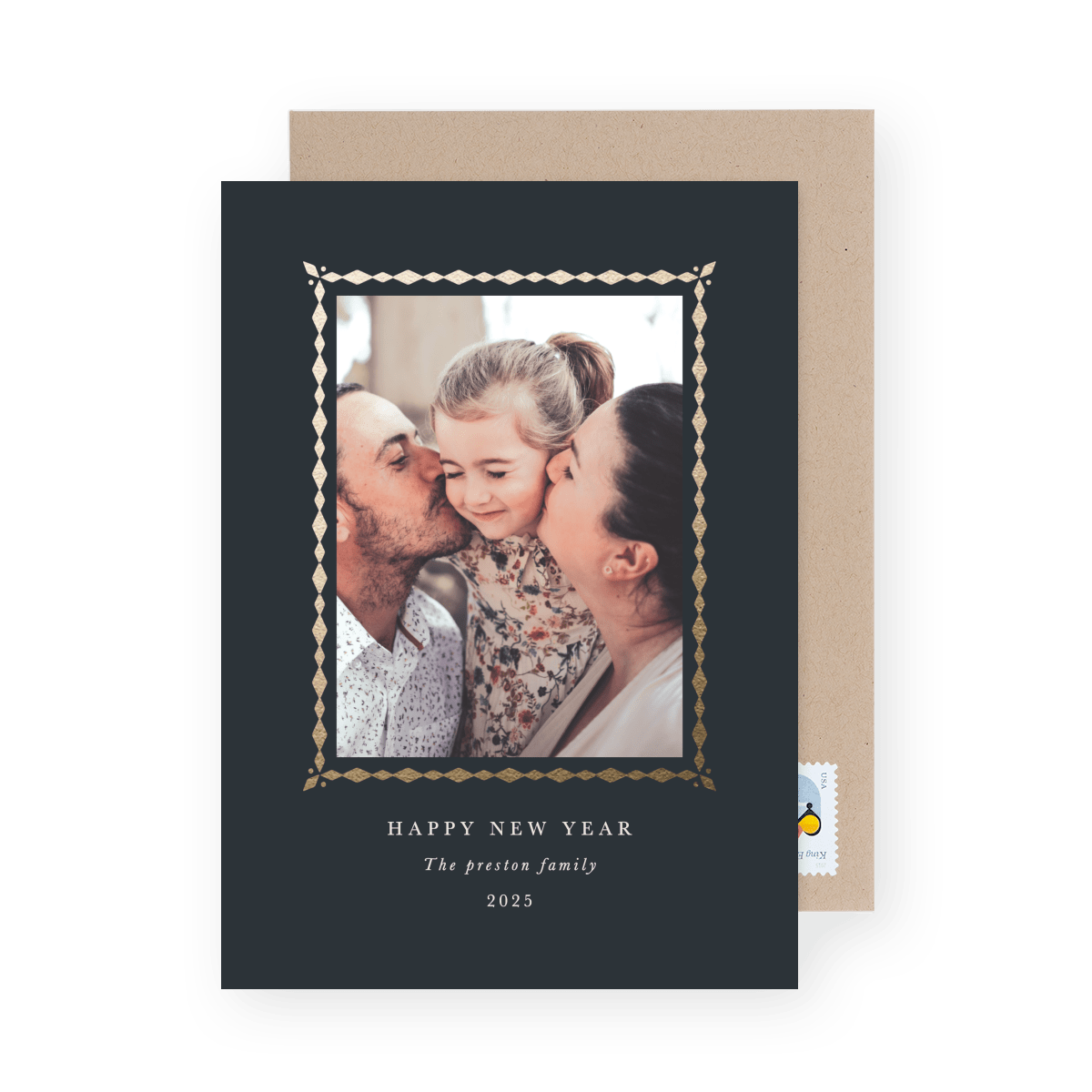 Diamond Border New Year