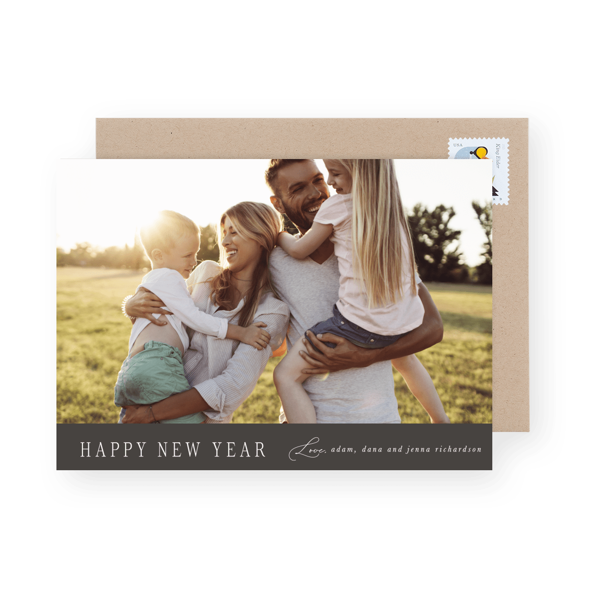 Modern Photo New Year