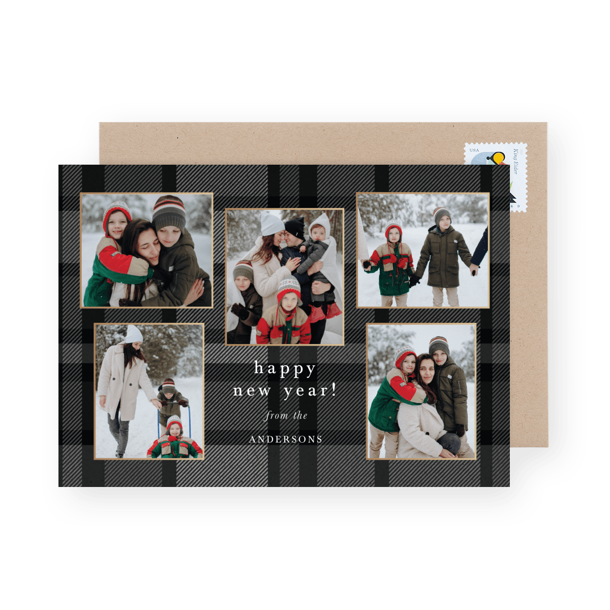 Plaid Frames New Year