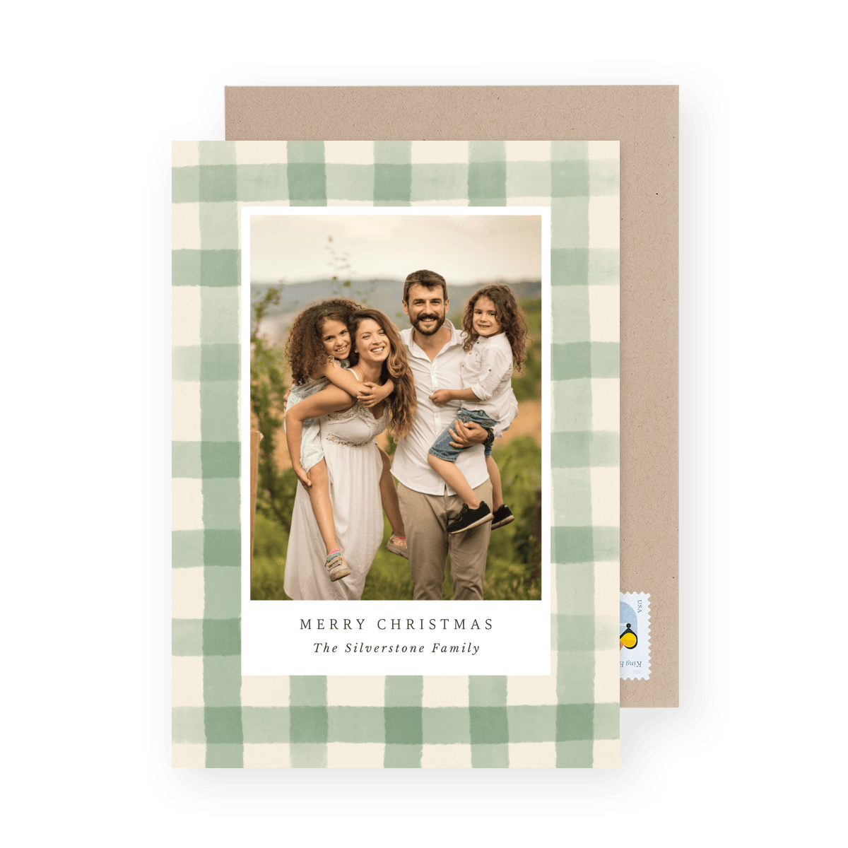 Cottage Gingham Green