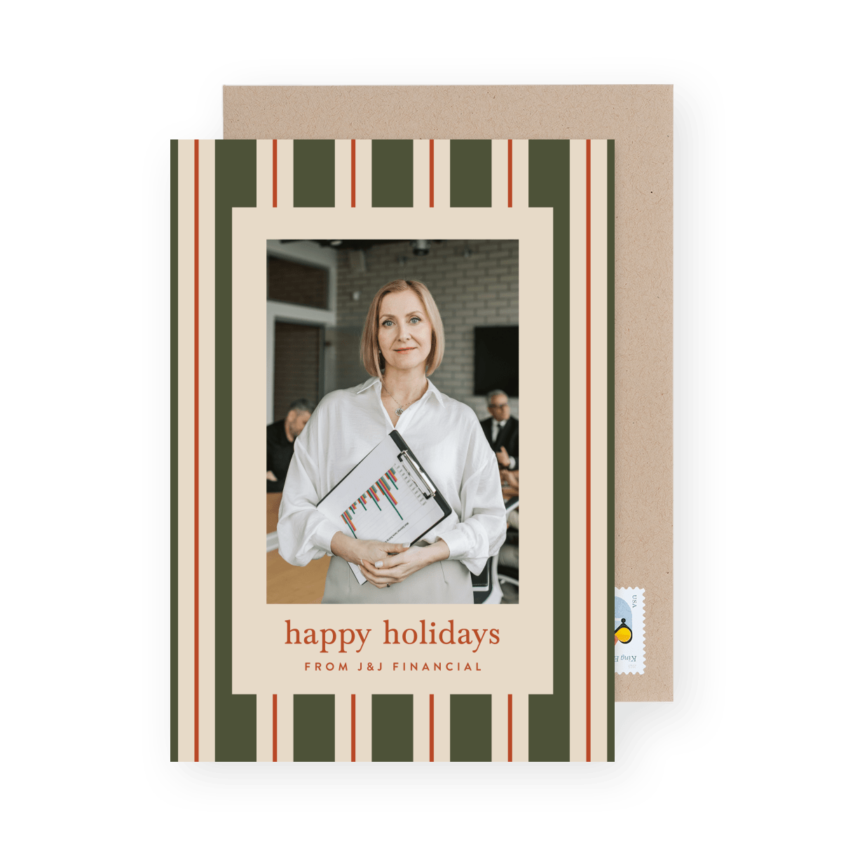 Festive Stripes Business