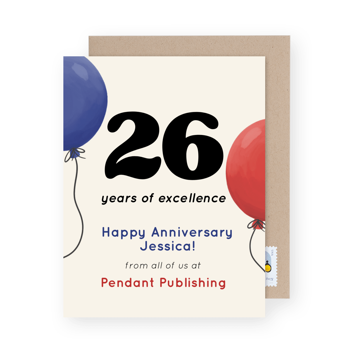 Custom Year Work Anniversary 