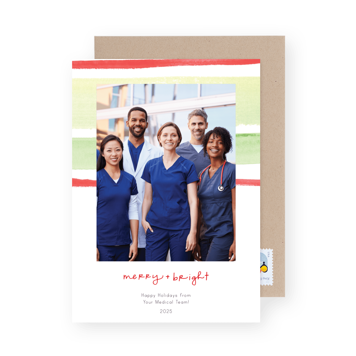 Christmas Stripes Business