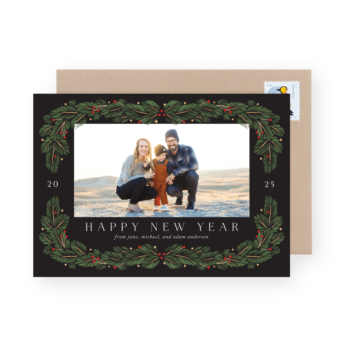 Eloquent Wreath New Year