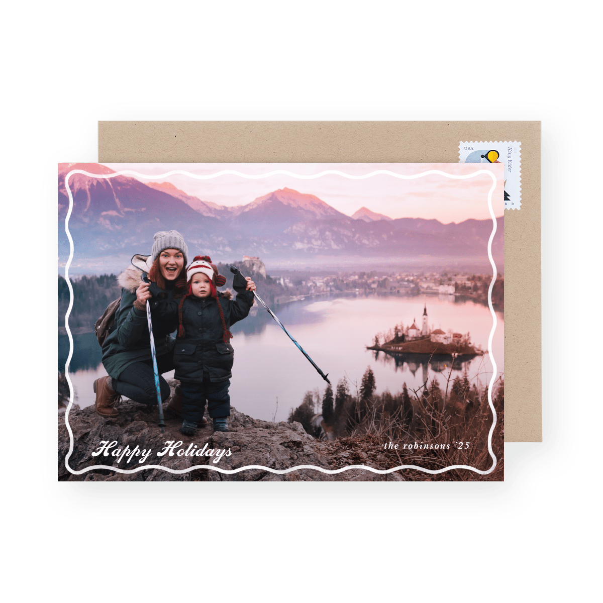 Holiday Squiggle Border