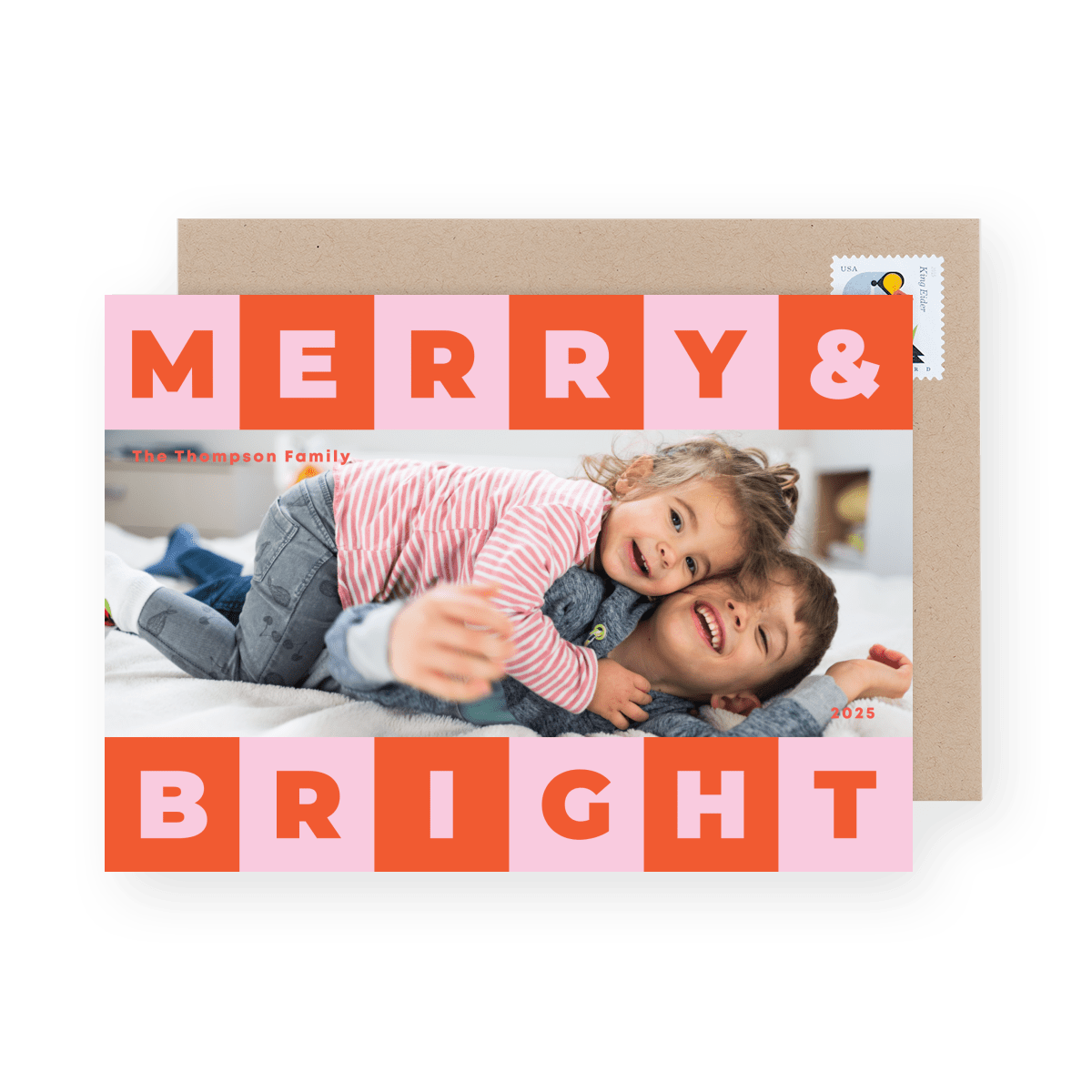 Merry And Bright Checkers