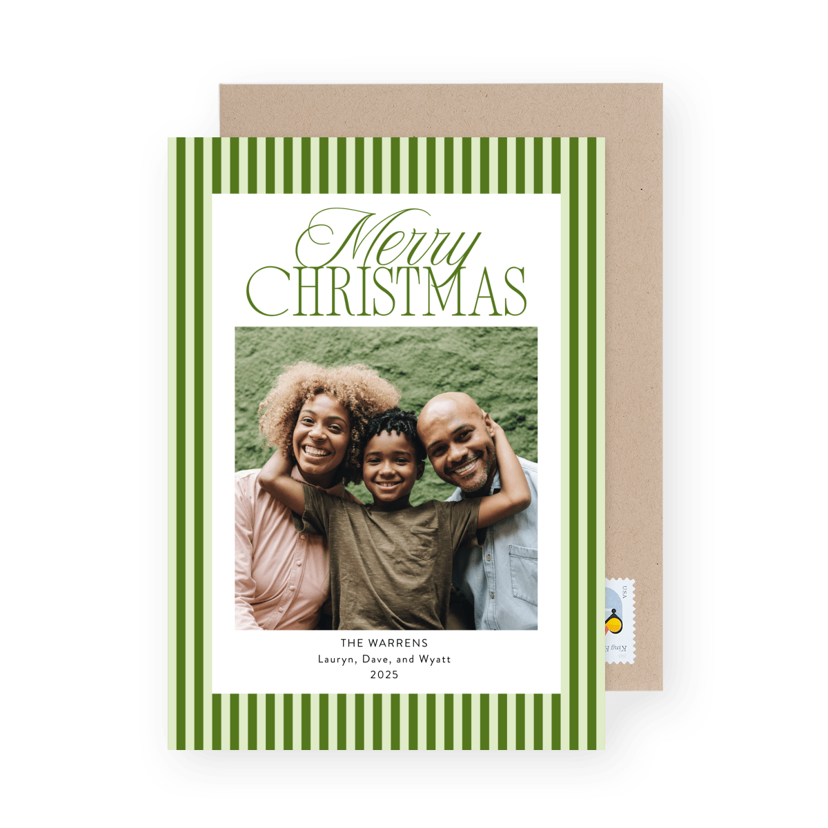 Skinny Stripes Green