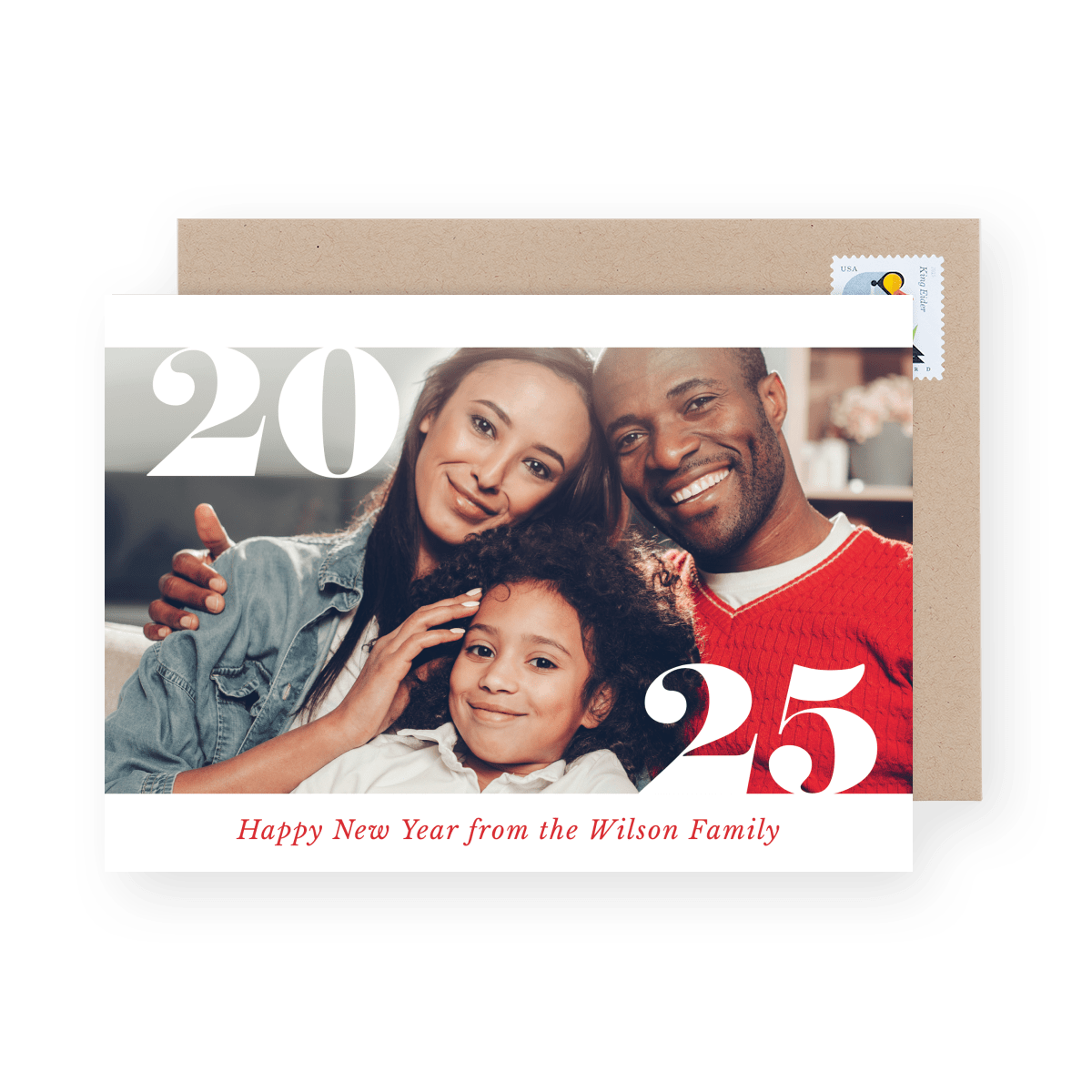 Bold Numbers New Year