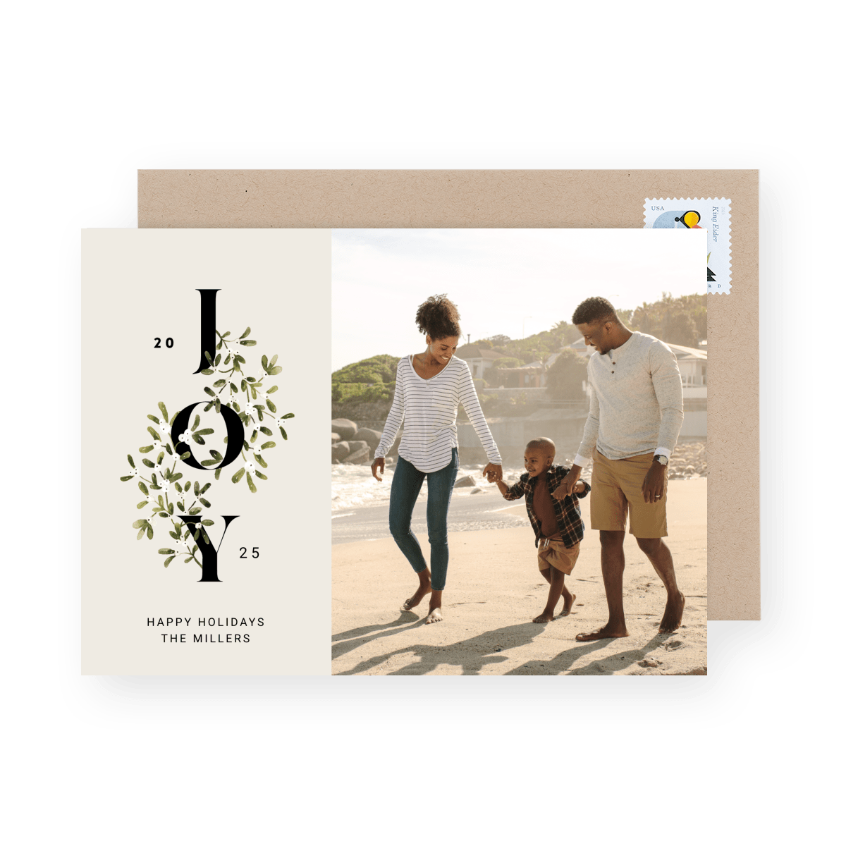 Stacked Mistletoe Joy