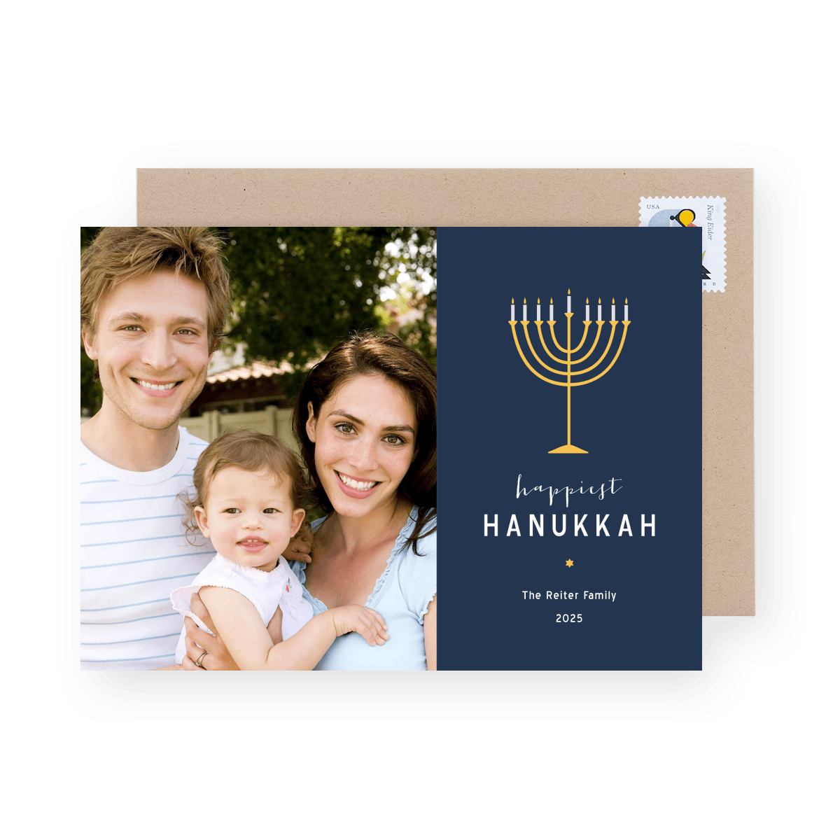 Happiest Hanukkah Menora