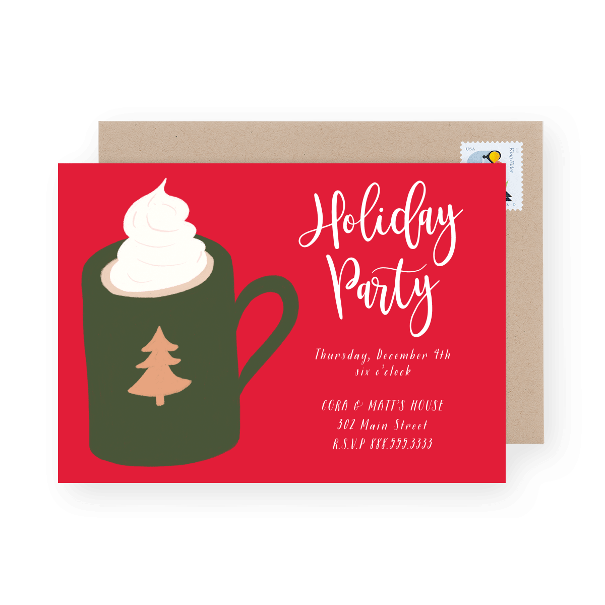 Hot Cocoa Invite