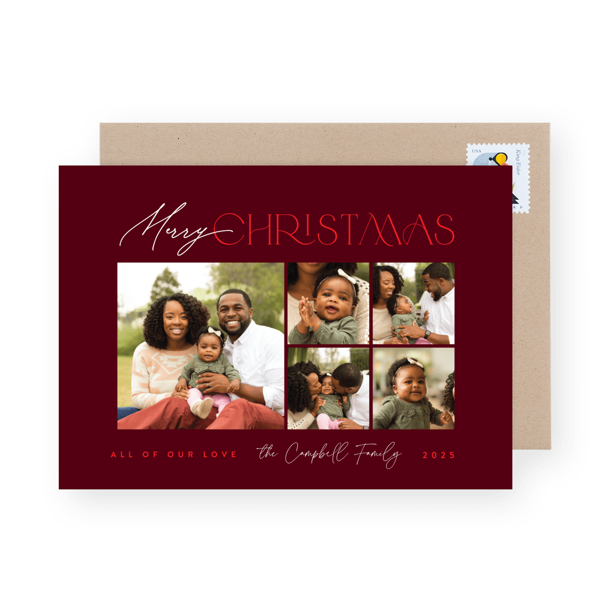 Five Photo Christmas