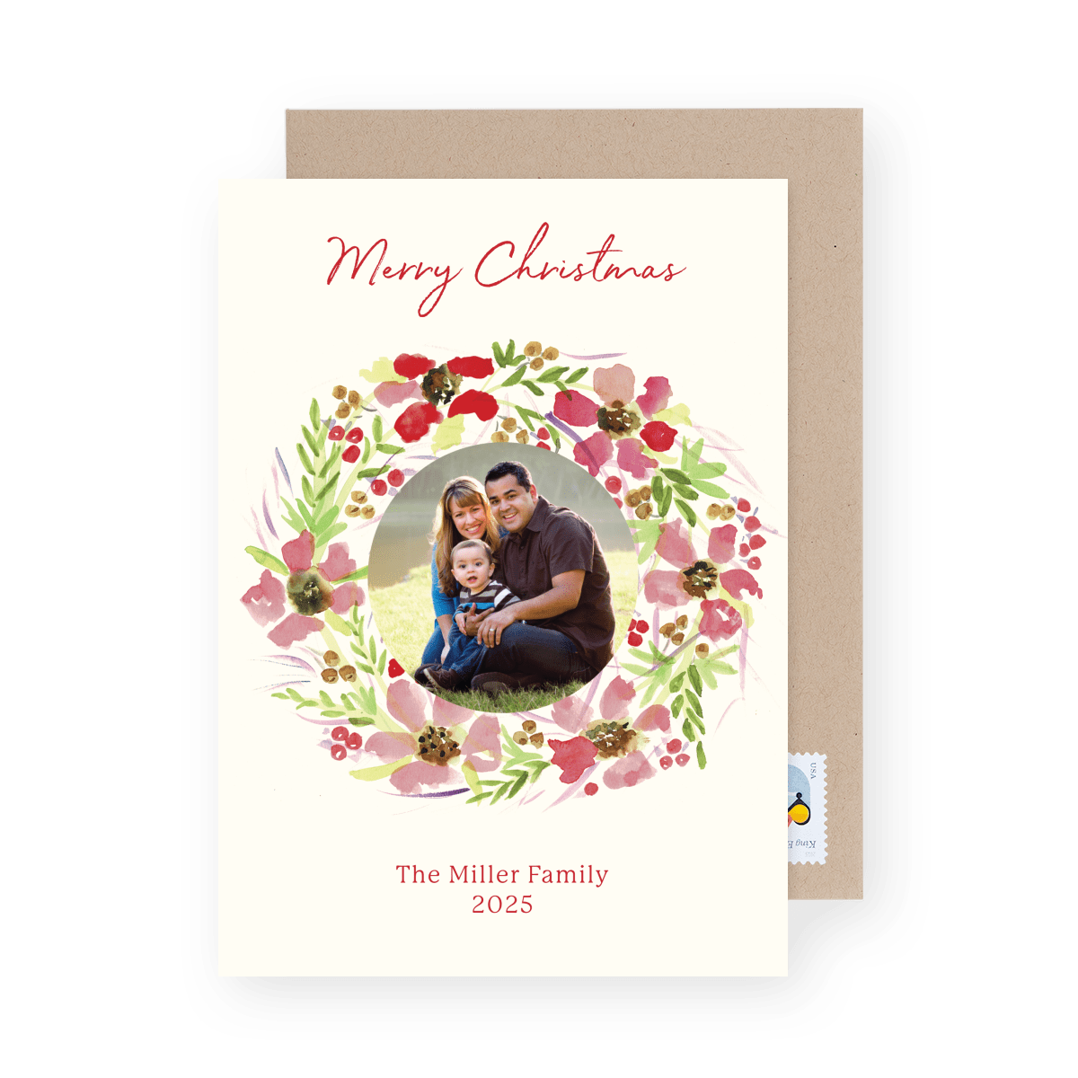 Botanical Christmas Wreath