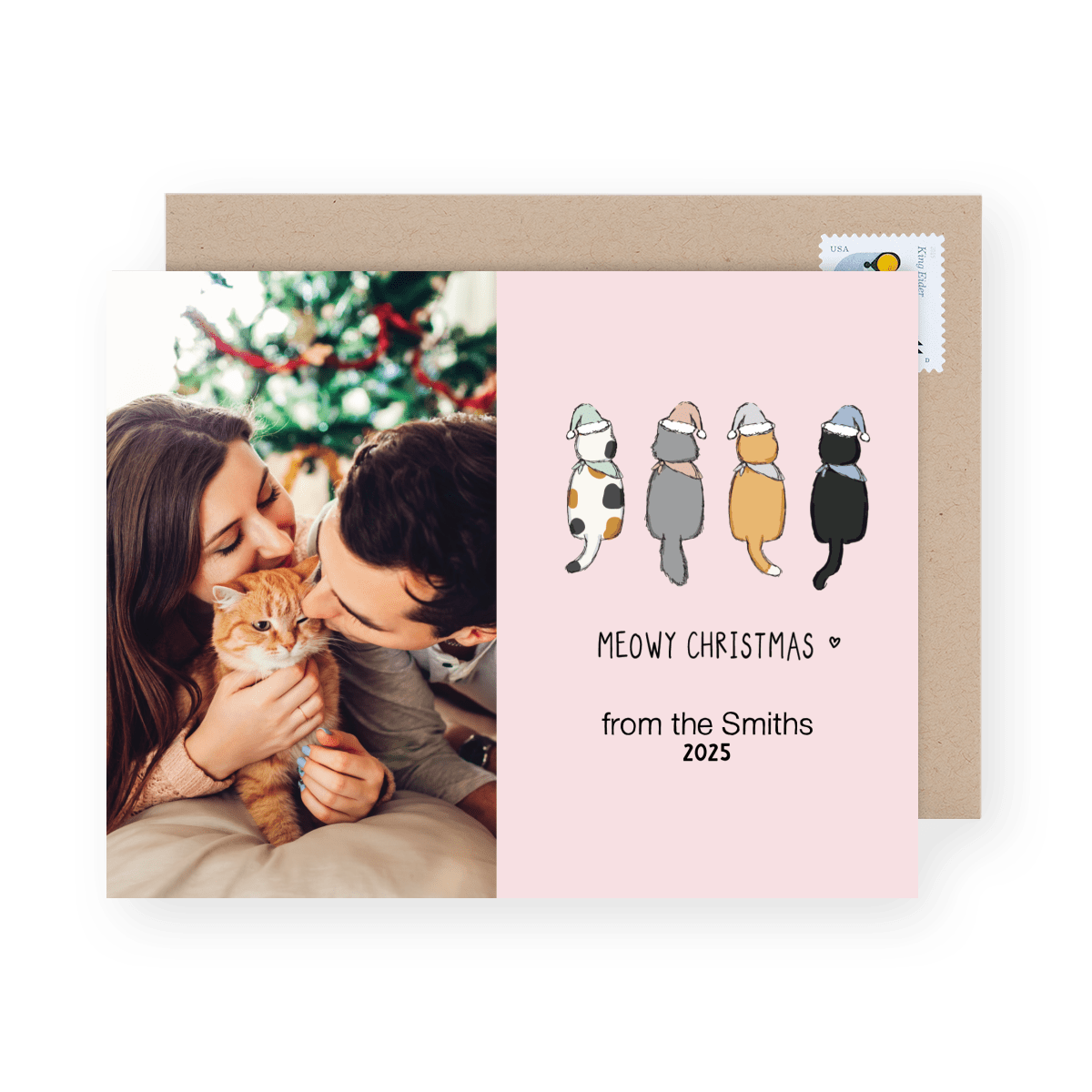 Pink Meowy Christmas